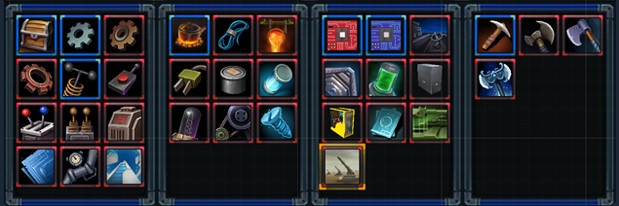 Voorbeeld van hoe items eruit kunnen zien - <a href='https://store.steampowered.com/app/1069910/Factory_Coin_Mining/'>Bron</a>