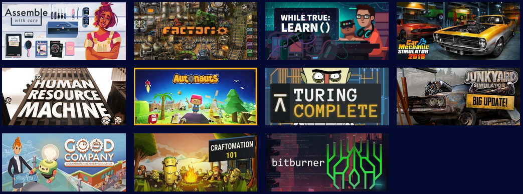 Foto van alle geanalyseerde <a href='bachelor-thesis#bronvermelding'>games</a>