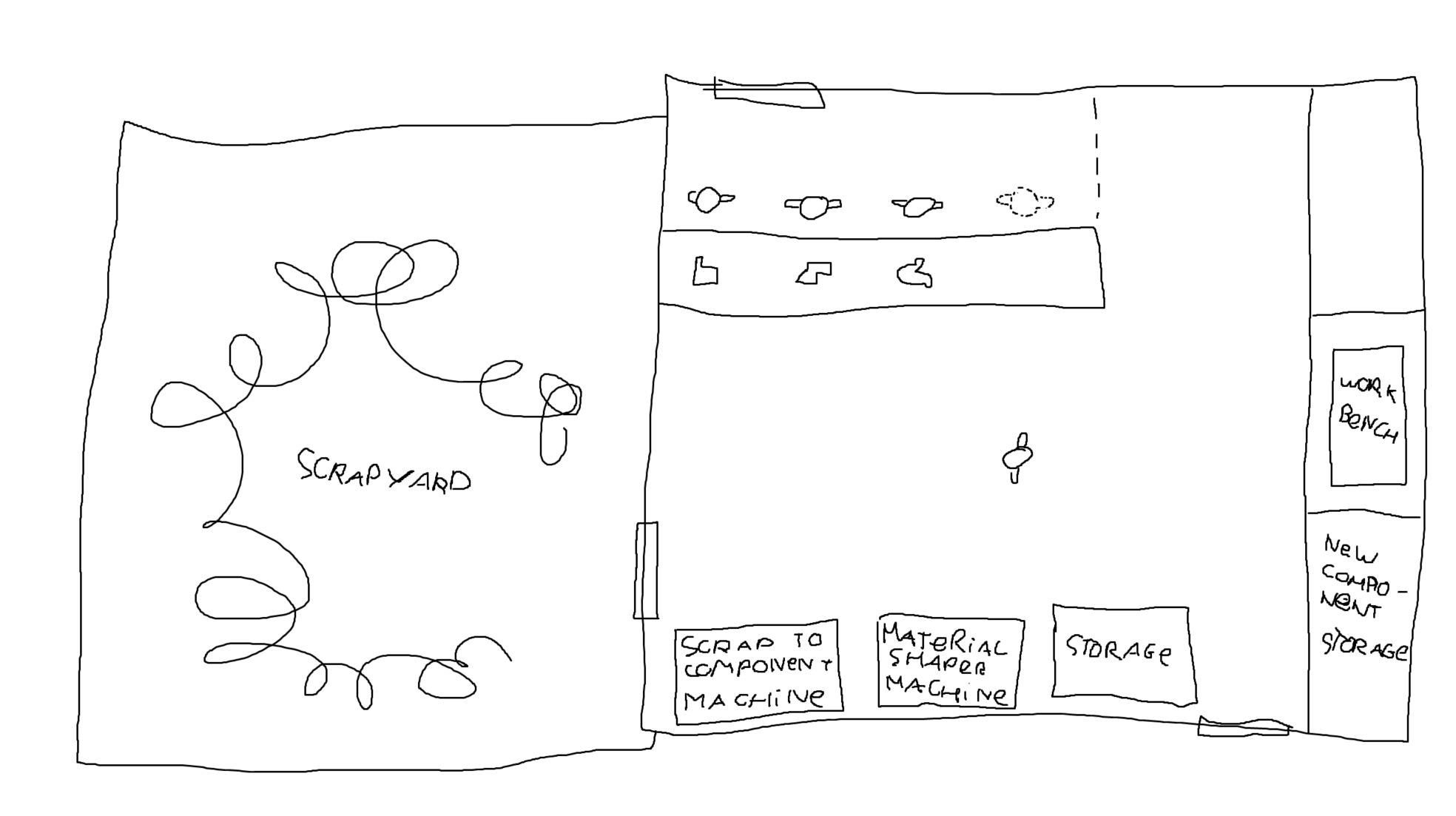 Sketch van prototype 2