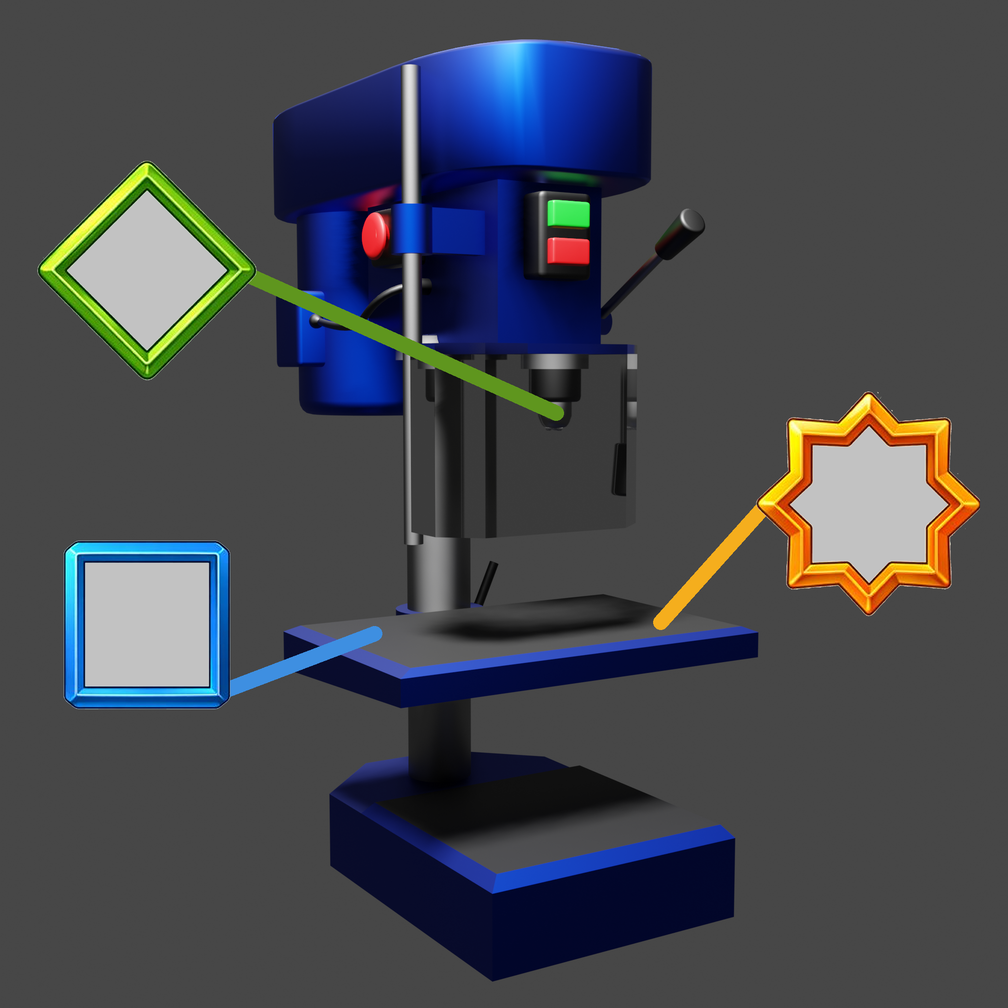 UI machine combinatie test